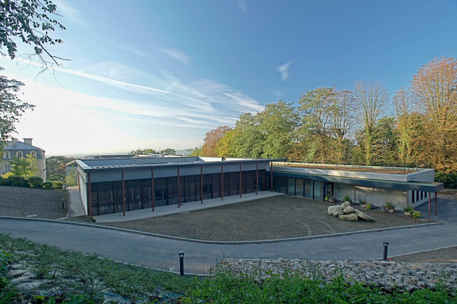 Construction d'un bâtiment pour l'Hôpital de Taverny dans le Val d'Oise