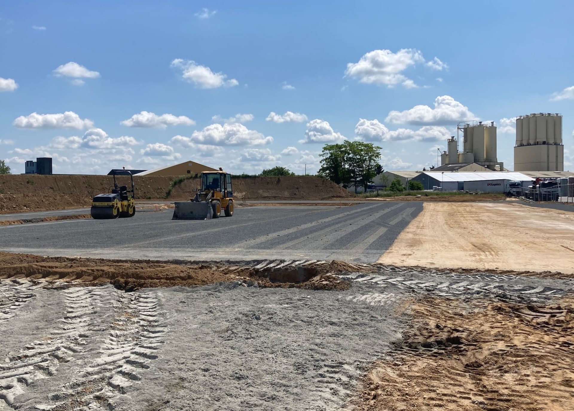 Construction d'un bâtiment et génie civil sur le site de VPI Auneau (28)